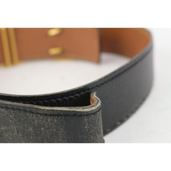 Hermès 32mm Reversible H Logo Belt Kit Black x Bro main image 10